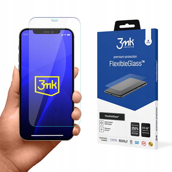 

Szkło hybrydowe do iPhone 12 Pro Max 3mk Glass