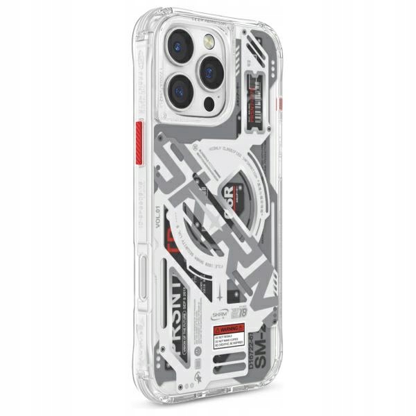 Skinarma Ekho Magnetic Charging iPhone 16 Pro Max Przezroczysty