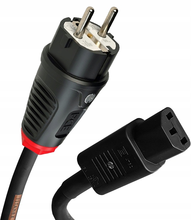 

Kabel przewód zasilający Titanex C13 230V 2,5m