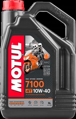 OLEJ MOTUL 10W40 4L 7100 MA2 4T / MOTOCYKLE EAN (GTIN) 3374650247311
