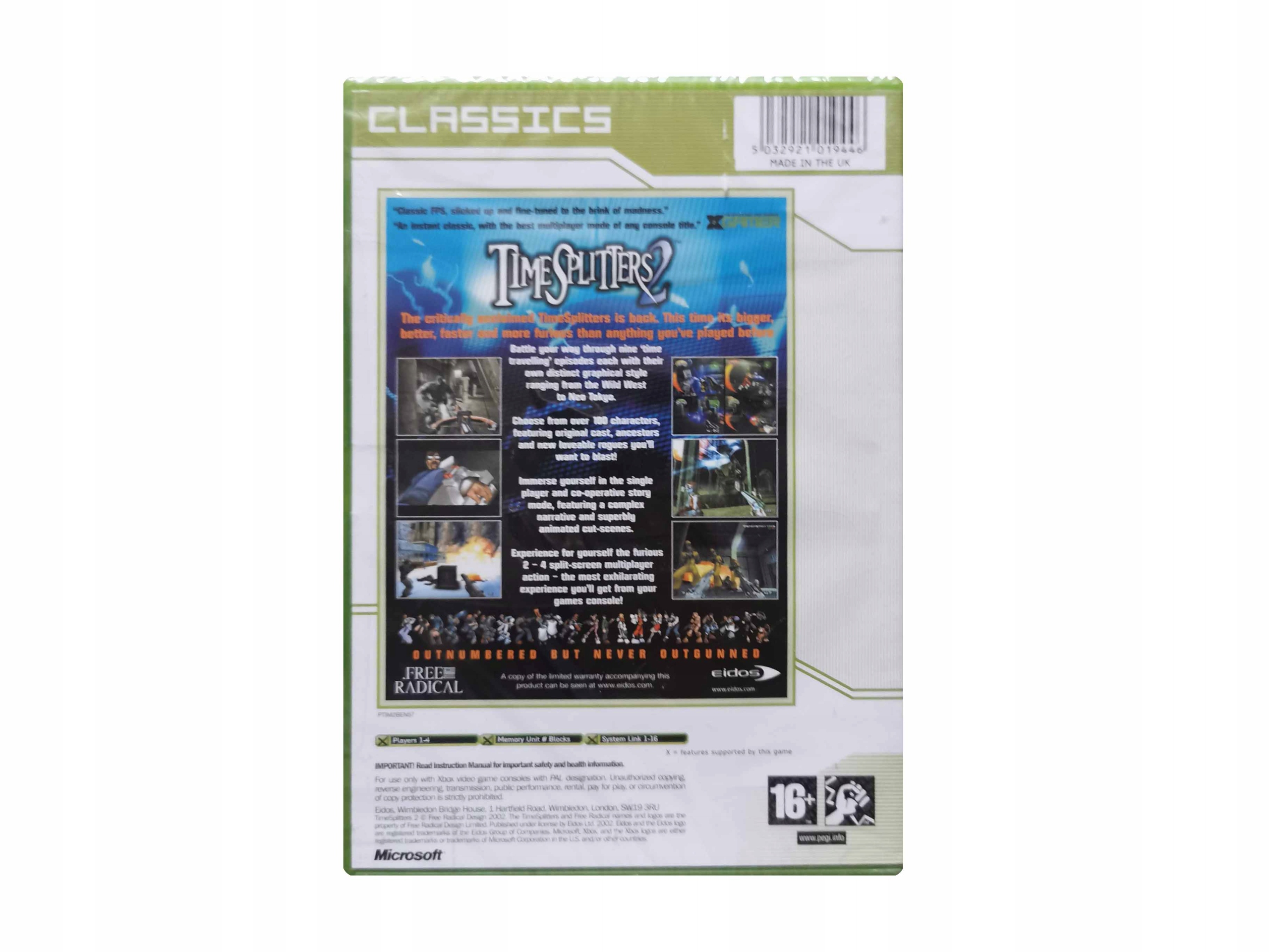 Time Splitters 2 - Nowa! Platforma Microsoft Xbox