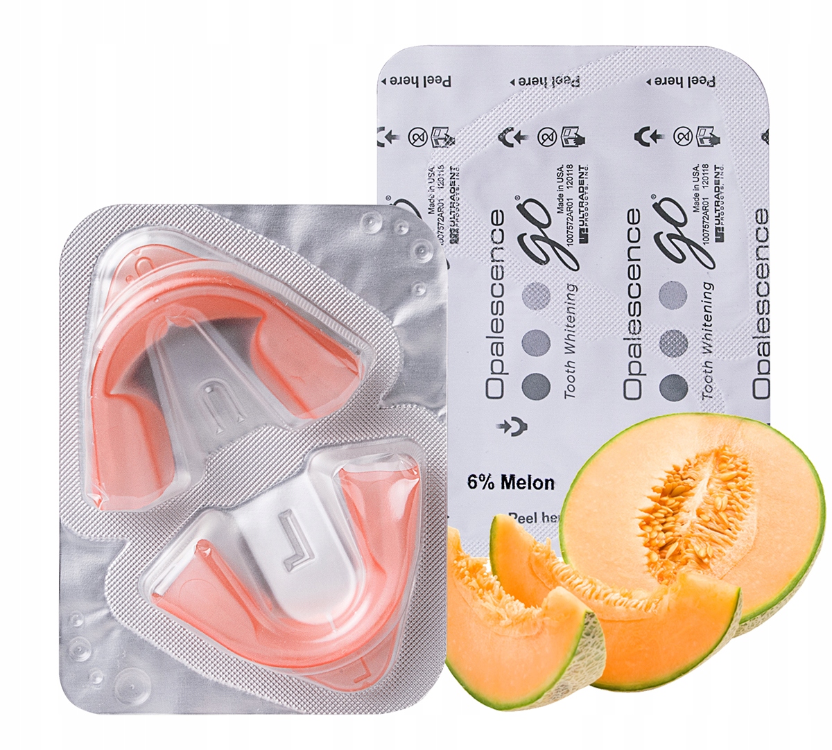 

Nakładki do wybielania zębów Opalescence Go Melon