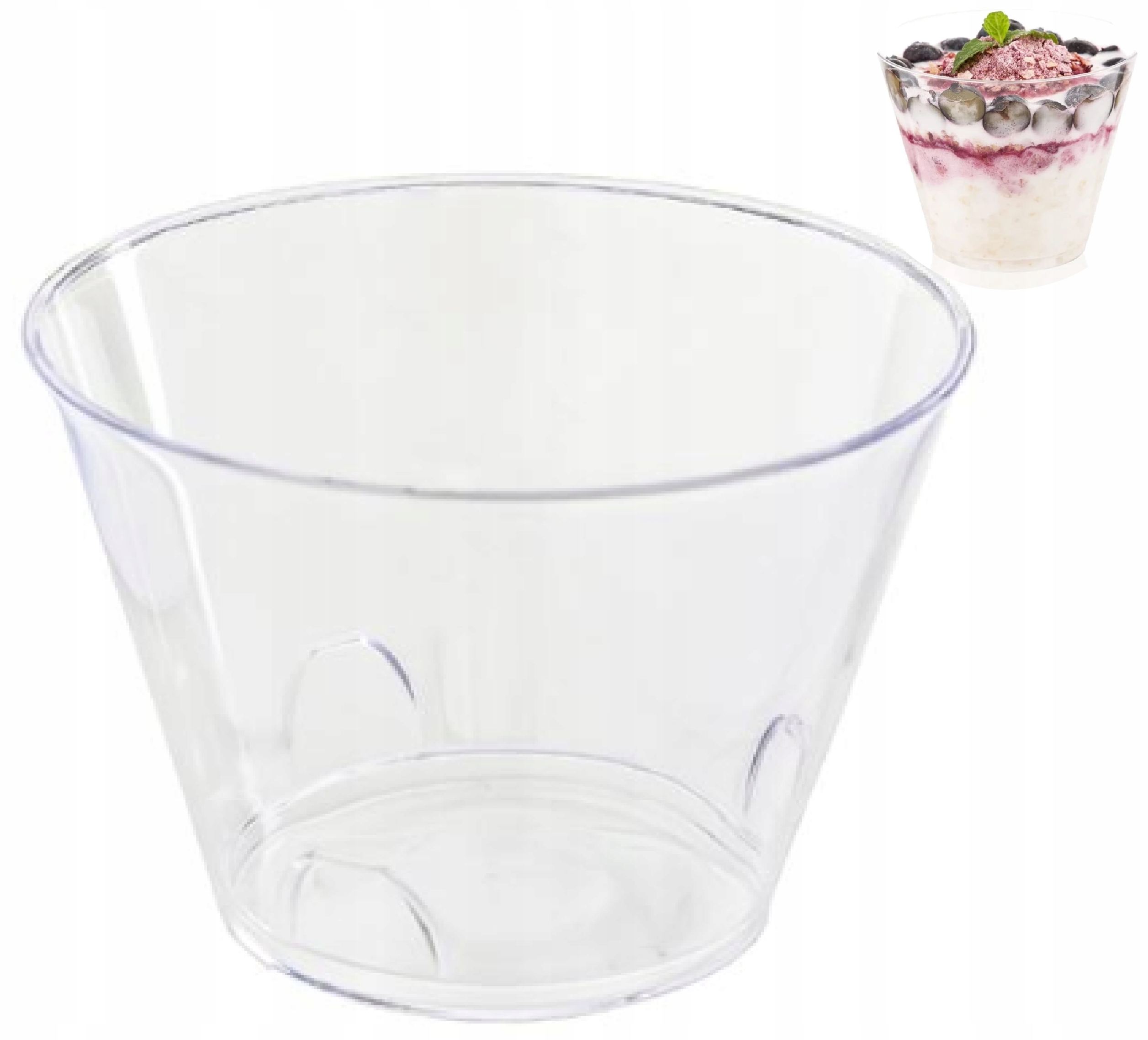 

Pojemniki Na Przekąski kubeczki deser 150ml 24szt