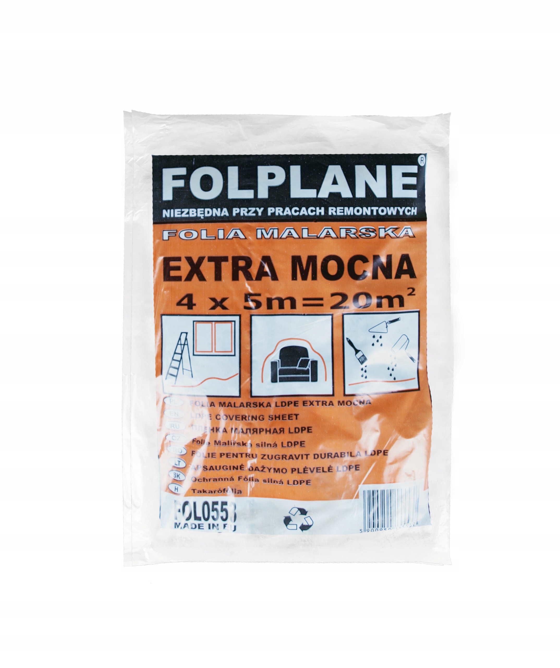 

Folia Malarska 4x5m Extra Mocna 06G 0553