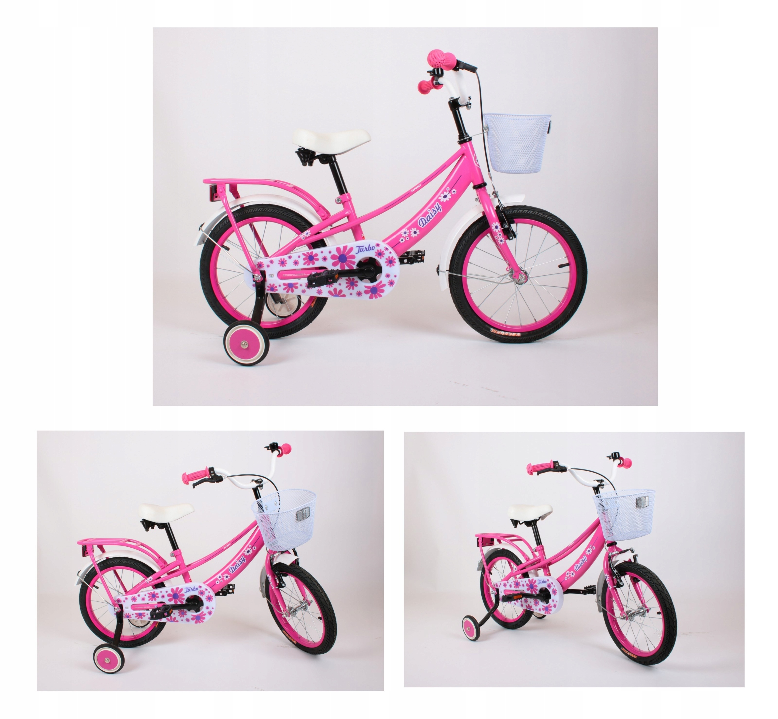 Rower 16 cali dla dziewczynki Turbo Daisy 16" Polski Producent różne