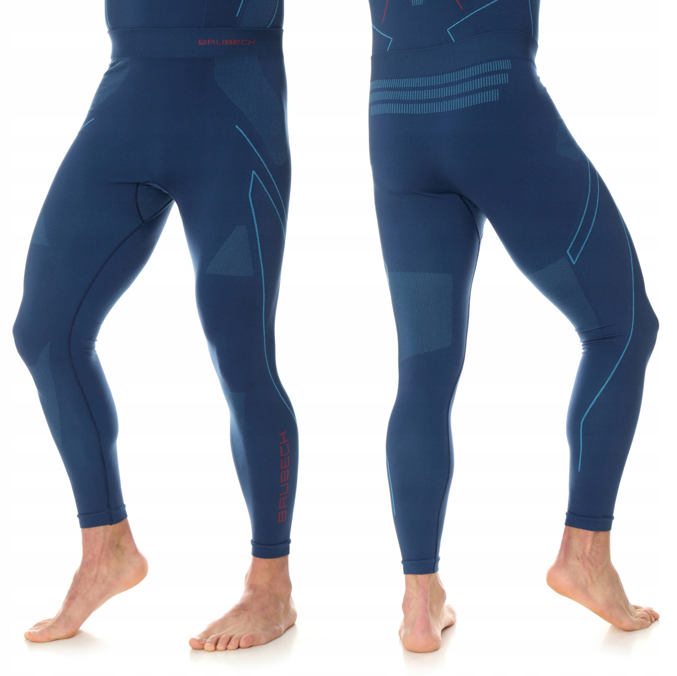 Komplet bielizny termoaktywnej do turystyki górskiej na zimę BRUBECK THERMO Kod producenta LS13040A + LE11840A