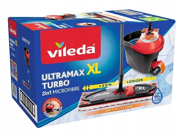 Швабра obrotowy Vileda Ultramax TURBO XL Zestaw 42 см