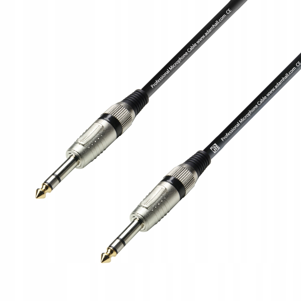 

Adam Hall K3BVV Kabel Audio Jack Jack Stereo 3m