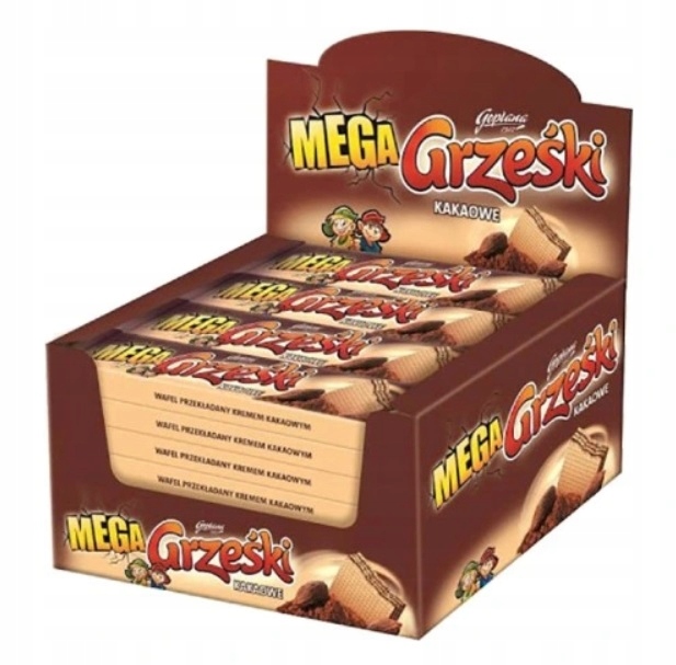 Levně 32 x 34 g Goplana Hříšná oplatka s kakaovým krémem tyčinka Karton