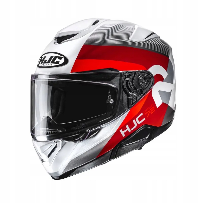 Motocyklová prilba Hjc RPHA72 Phyta White Red S
