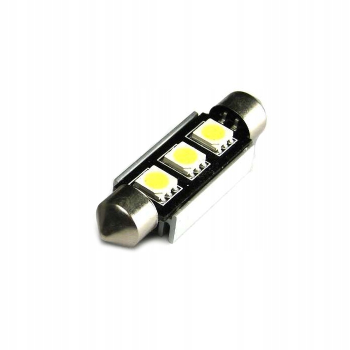 

Ledowa żarówka C5W Canbus 3x Smd pod rejestracje