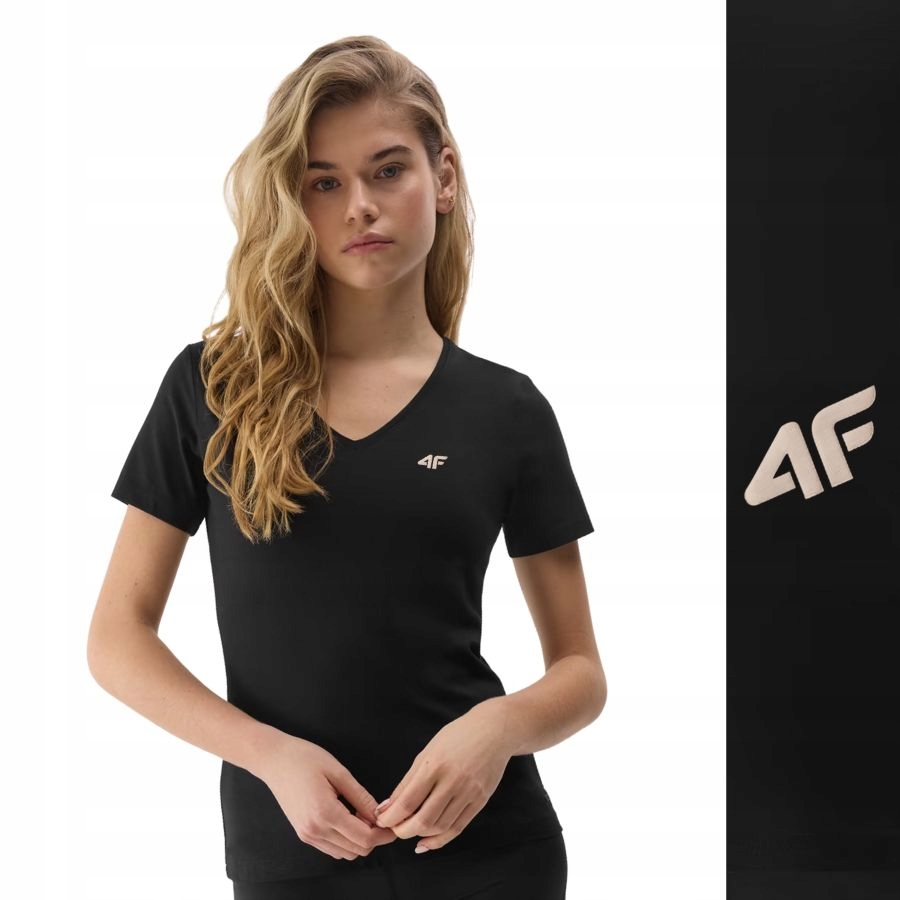 KOSZULKA DAMSKA 4F T-SHIRT PODKOSZULEK SPORTOWA NA CO DZIEŃ