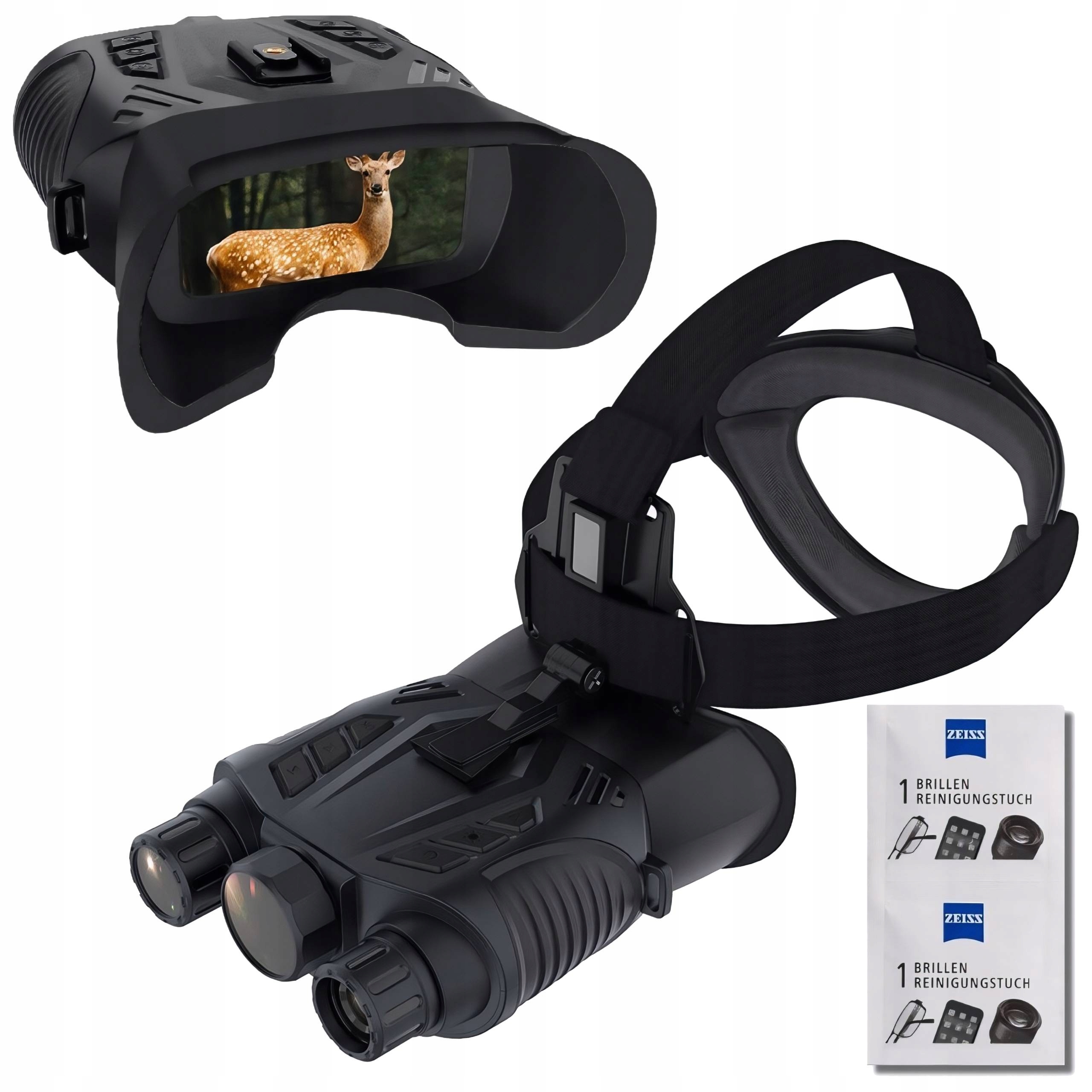 Noktowizor, lornetka noktowizyjna, wojskowa z montażem Halo 50XN Gps