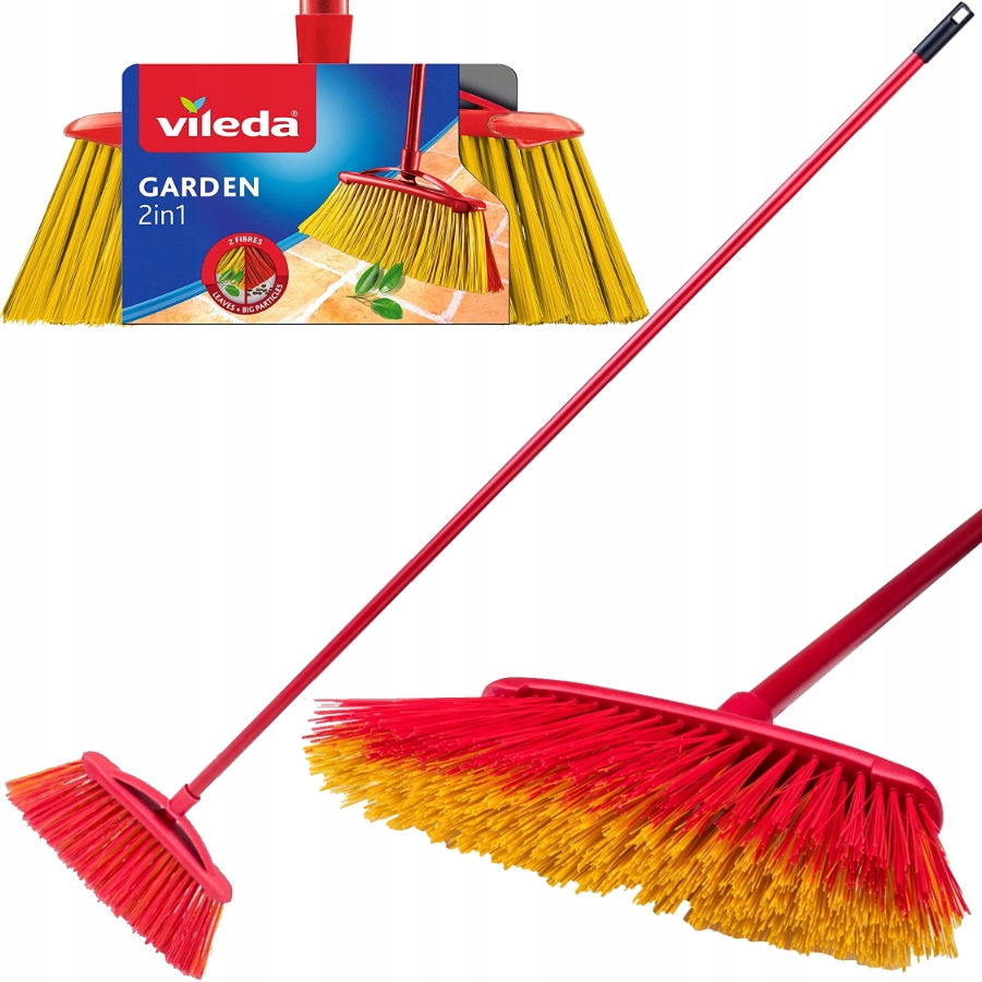 

Szczotka z kijem Vileda Garden zewnętrzna taras