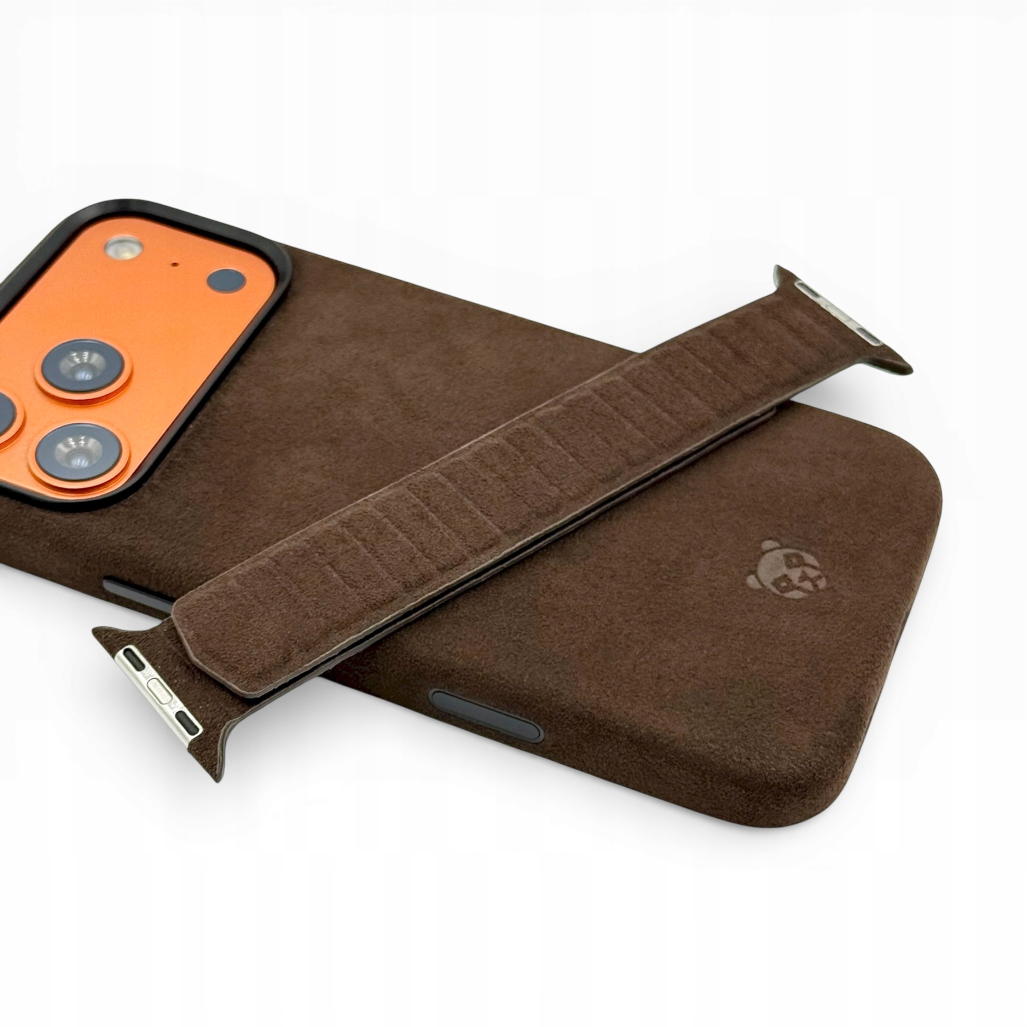 Pásek AlcanPanda Hnědý magnetický pro Apple Watch 42/44/45/46/Ultra 49 mm