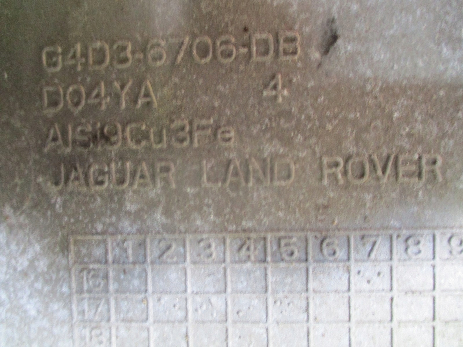 ölwanne RANGE ROVER EVOQUE 2,0D G4D3-6706-0B