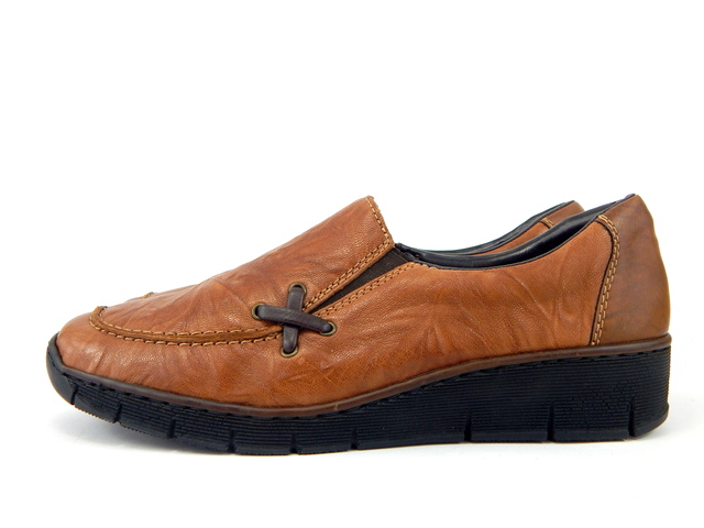 Buty ze skóry RIEKER r 42/27 cm