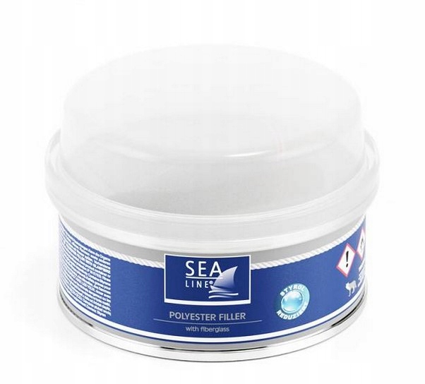 Szpachlówka poliestrowy Sea-line biały