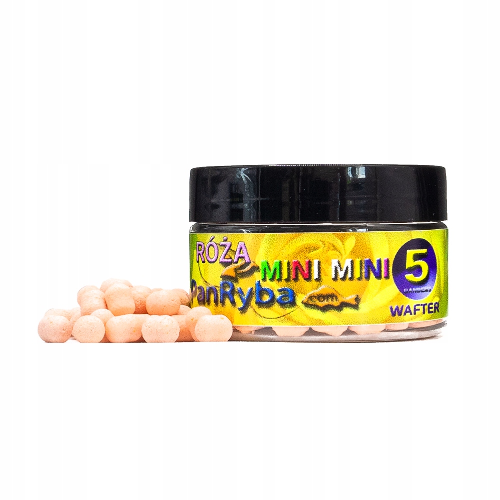 Pan Ryba Wafters Mini 5 mm Róża