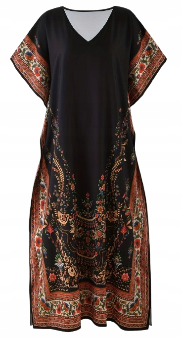 Dlouhá Košile Noční Šaty Dlouhá Vzdušná Šaty Župan Tunika Orient