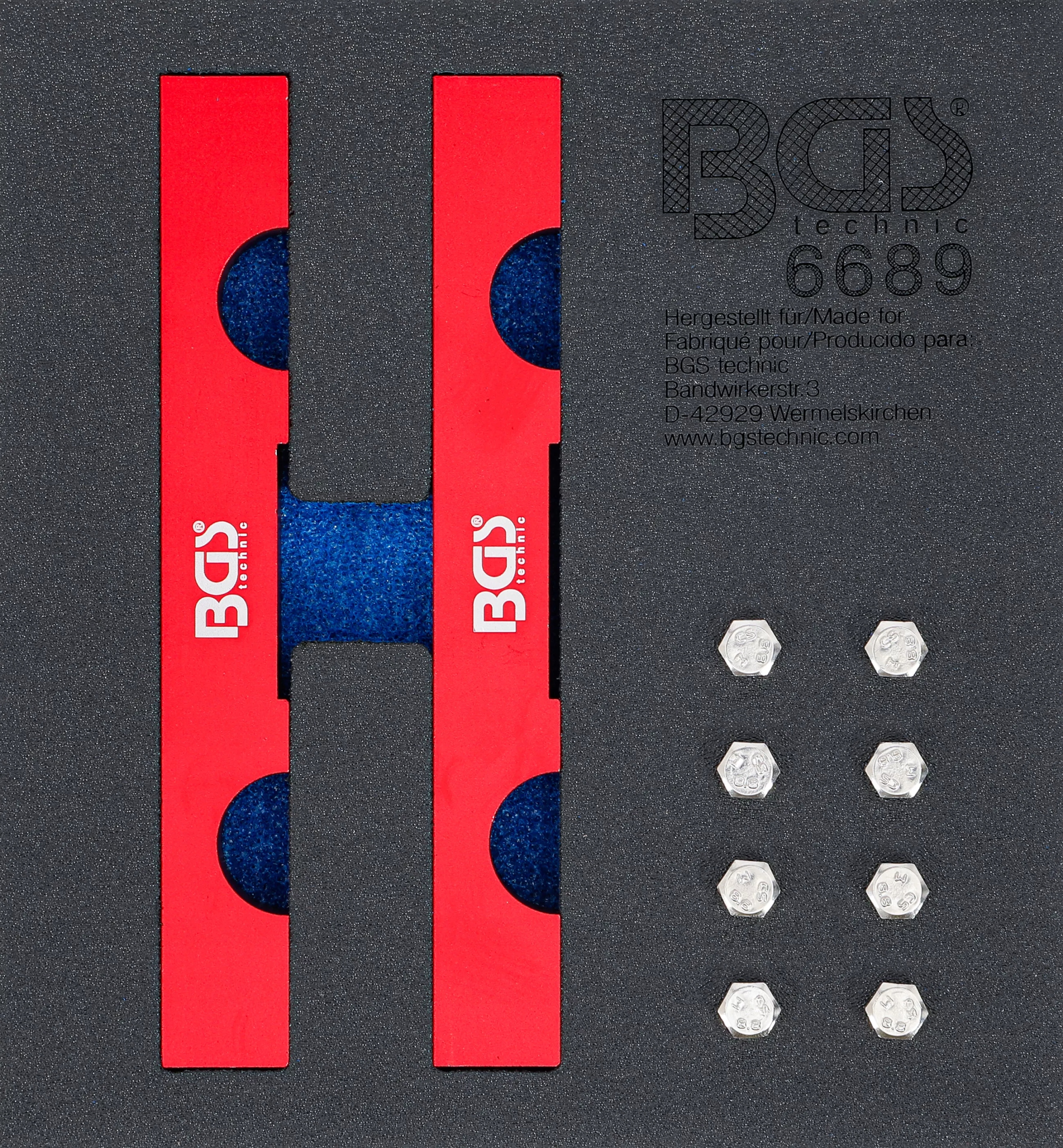 Vložka do zásuvky 1/6, sada pro aretaci rozvodů pro Mercedes-Benz M642 Bgs