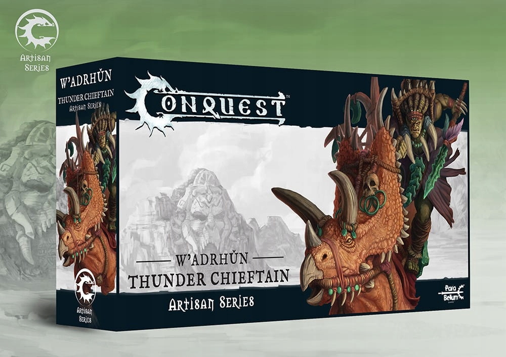 Conquest: W’adrhun: Thunder Chieftain Artisan Seri