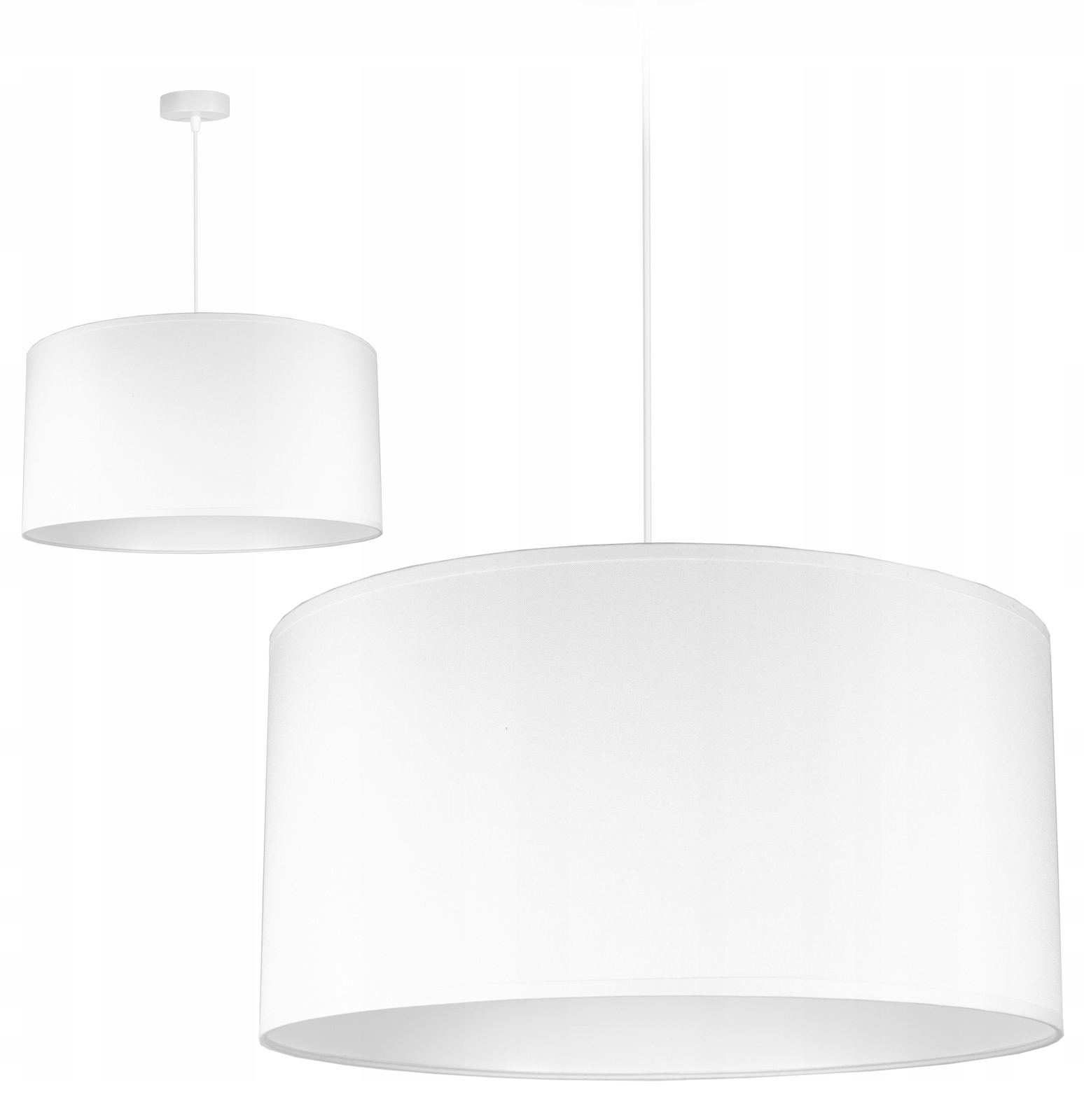 

Lampa Wisząca Sufitowa Żyrandol Abażur Nowoczesna