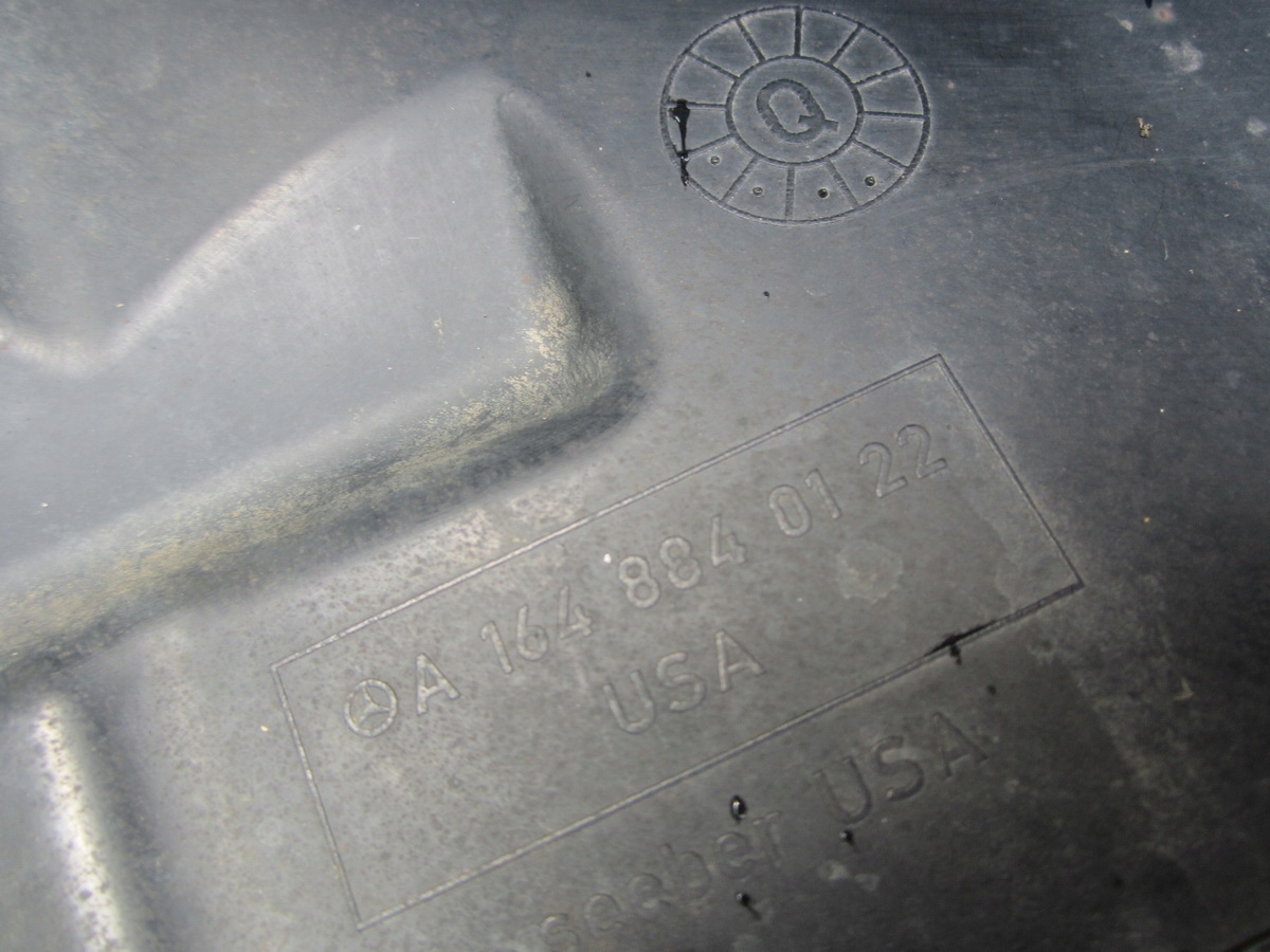 mudguard front front left Mercedes ML W164