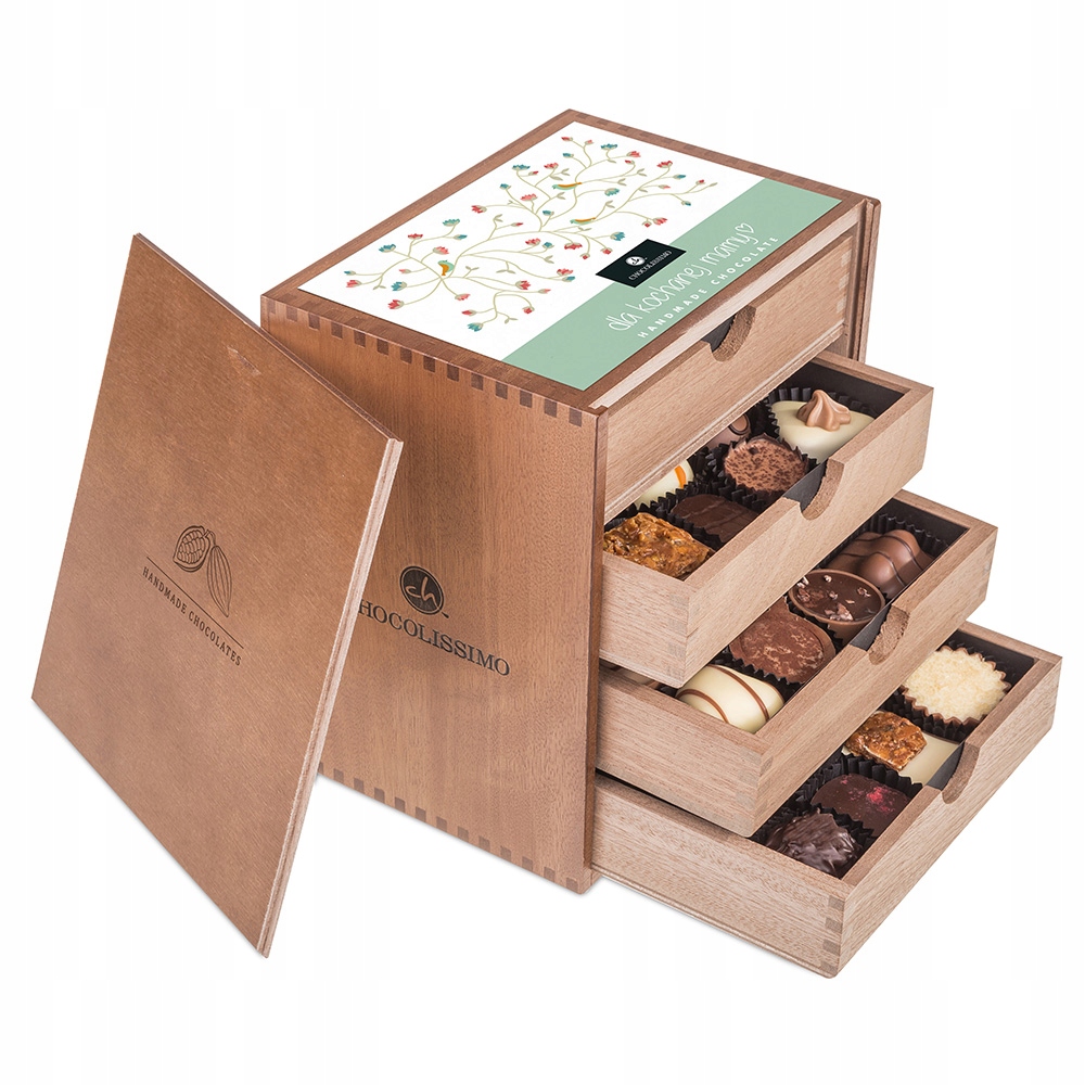 Exkluzivní dárek ChocoMassimo pro maminku ručně vyráběné pralinky