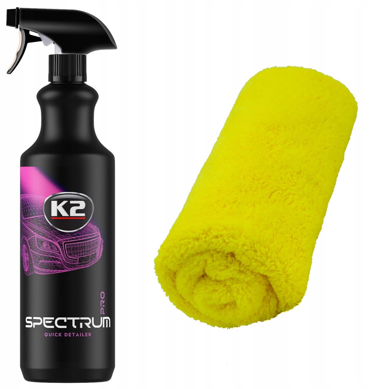 

K2 Spectrum Pro 1L Quick Detailer Plumage Towel