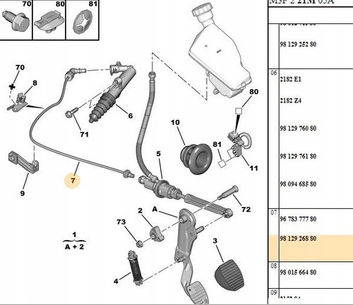 9812926880 - МУФТА PEUGEOT 208 301 2008 CITROEN DS3