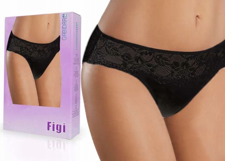 

figi majtki Gabidar 56 , Bawełna , Czarne , S