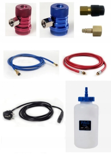 STACJA KLIMATYZACJI ECOTECHNICS NEXT R134a Coolant R134A