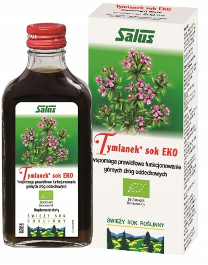 

Tymianek sok z tymianku Eko 200ml Salus
