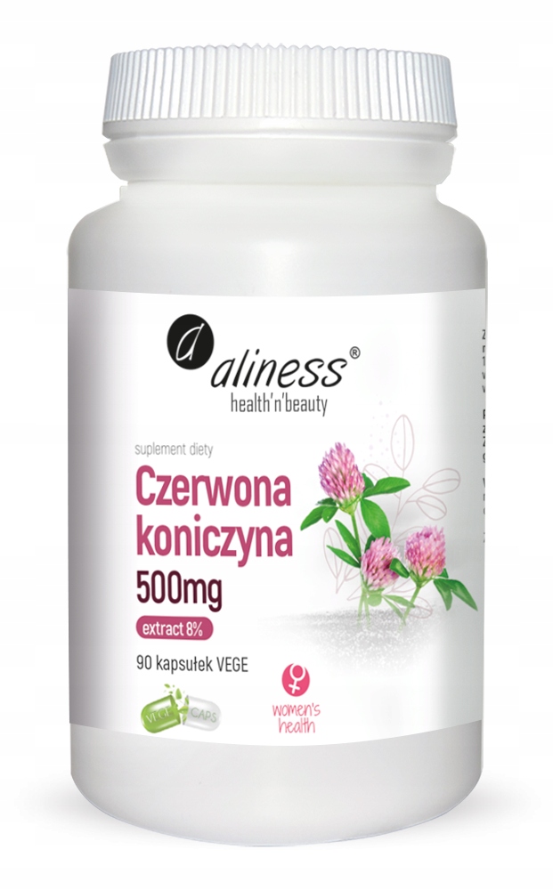 

Czerwona koniczyna 500 mg 90 kaps Aliness