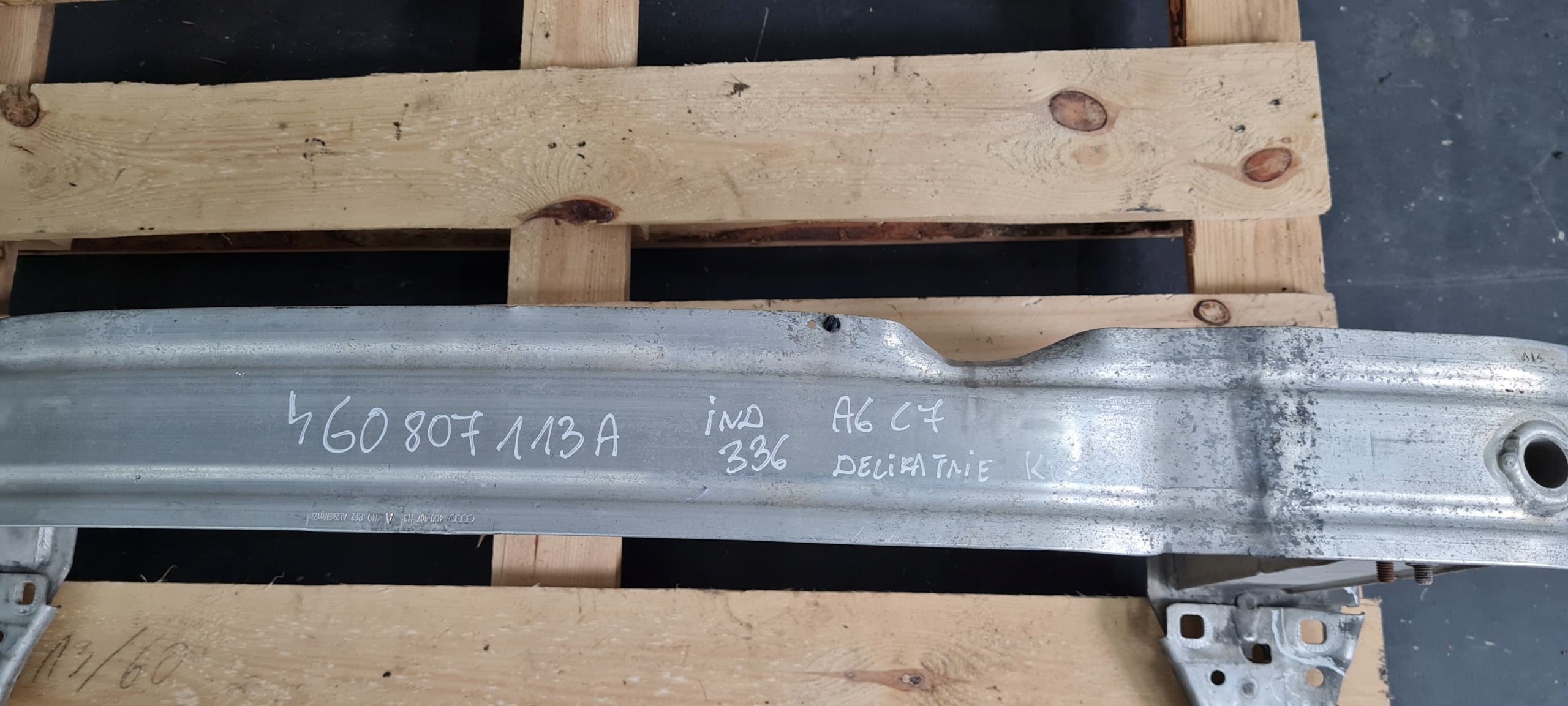 A6 C7 4G bumper support front STREFY left right 2X A7 4G