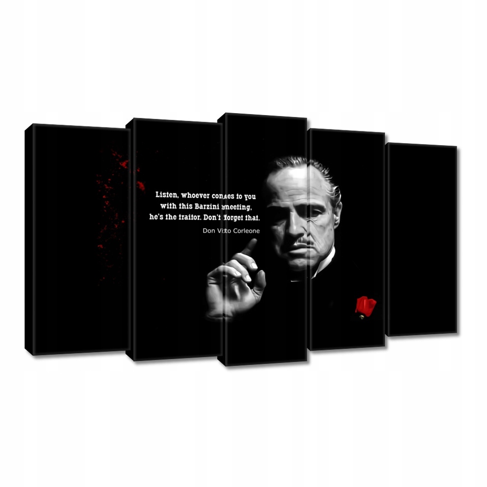 

Obrazy 100x60 Cytaty z Ojca Chrzestnego