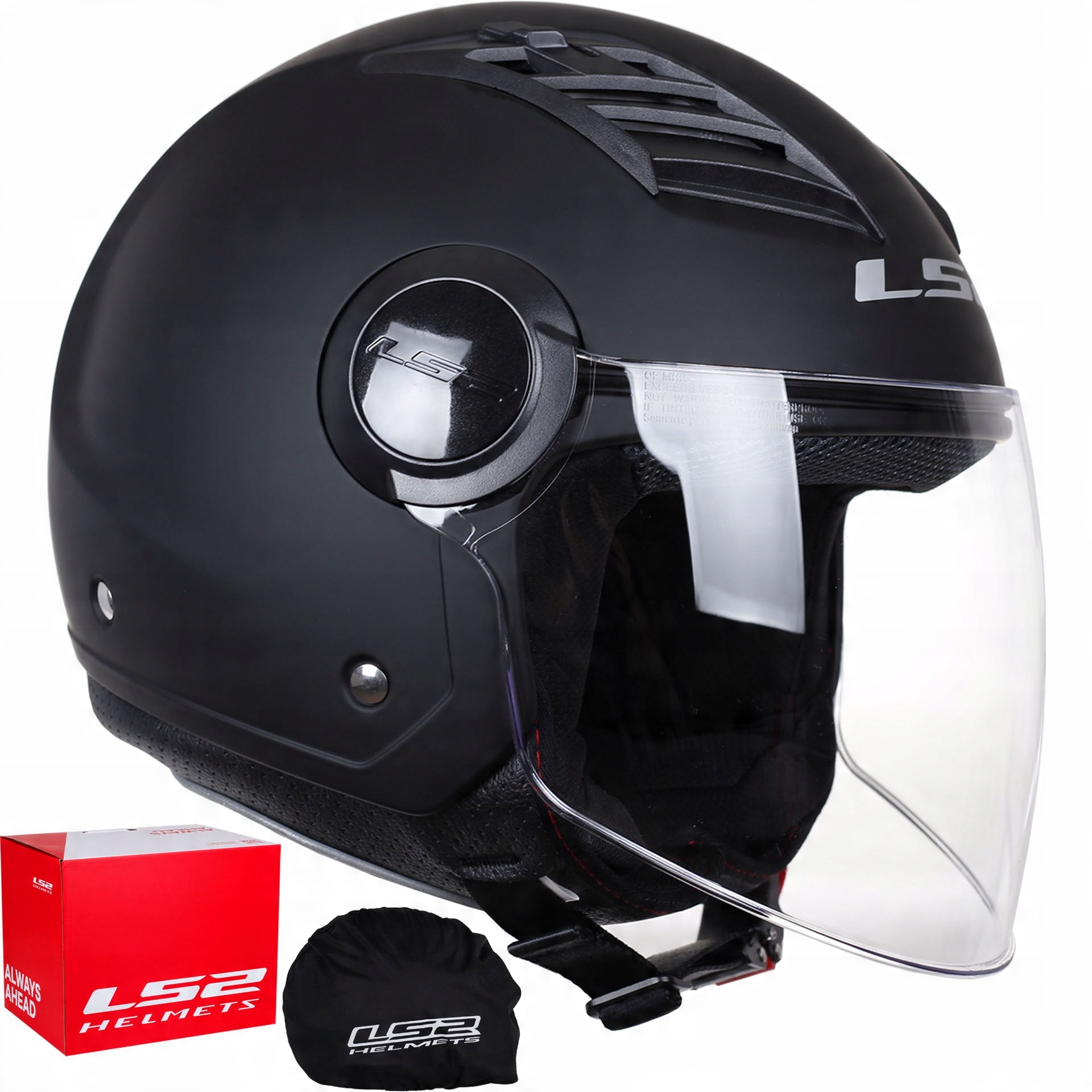 

Otwarty Kask Motocyklowy LS2 OF562 matowy r. XL