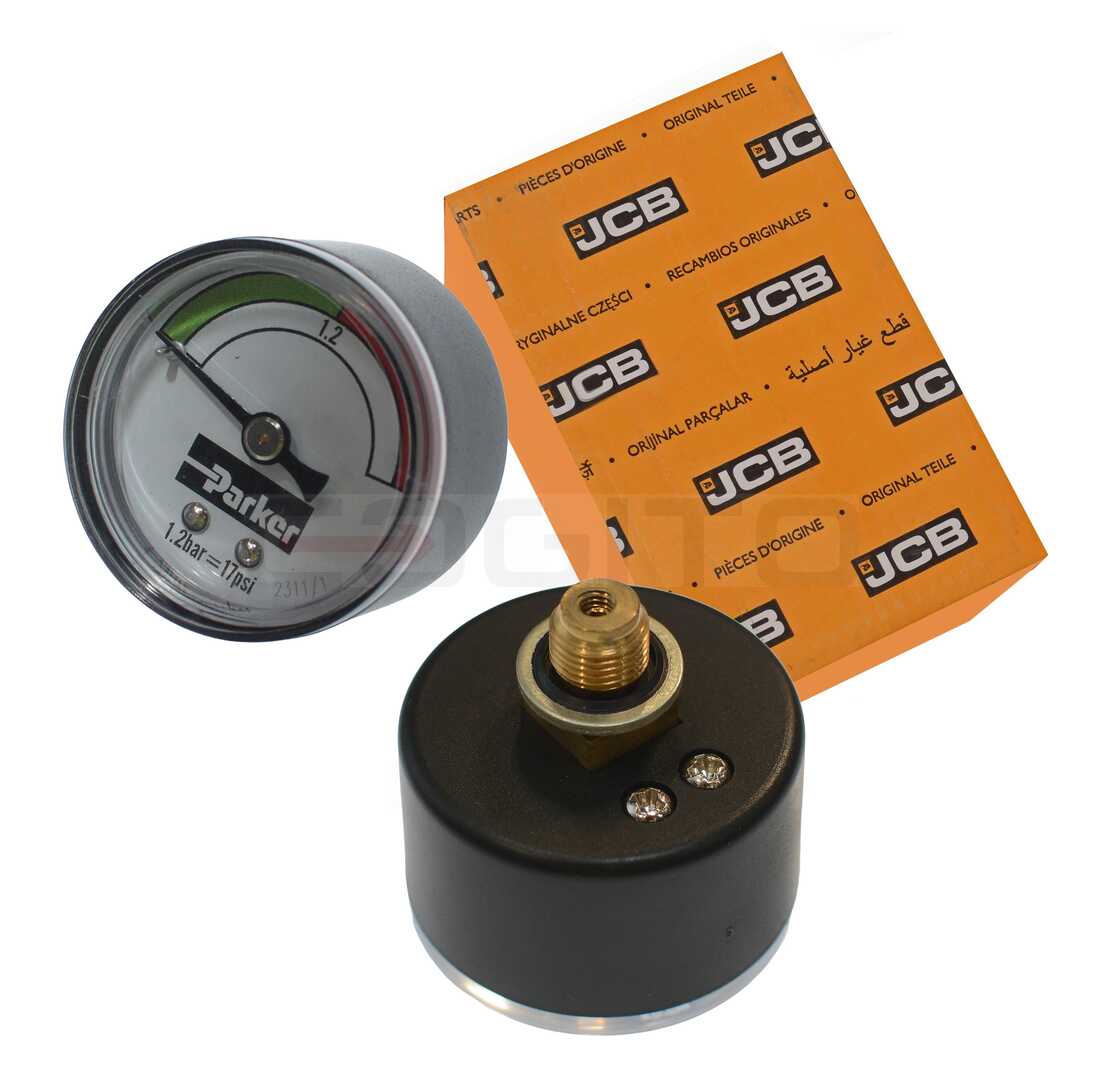 Ukazatel Tlaku U Hydraulického Filtru U Nakladačů Jcb