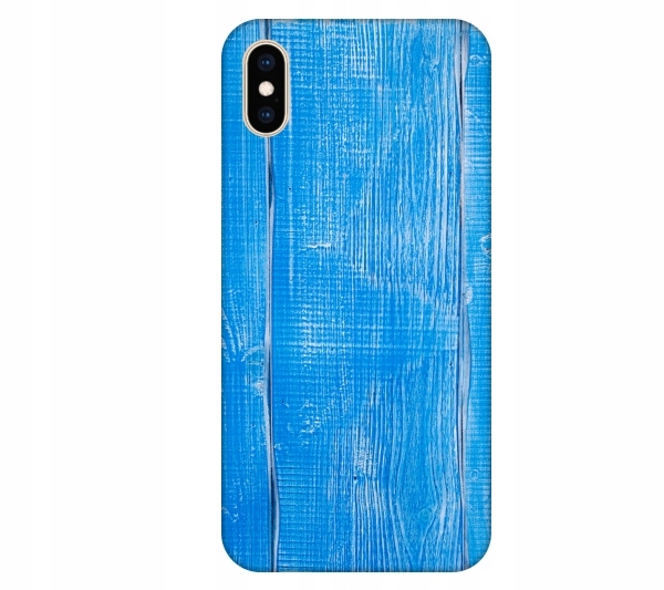 

Etui na telefon iPhone X / Xs Drewno malowane