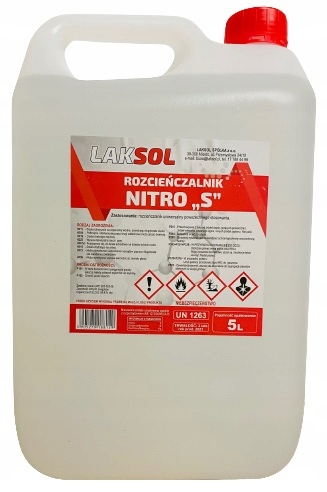 

Rozcieńczalnik Rozpuszczalnik Nitro S 5L