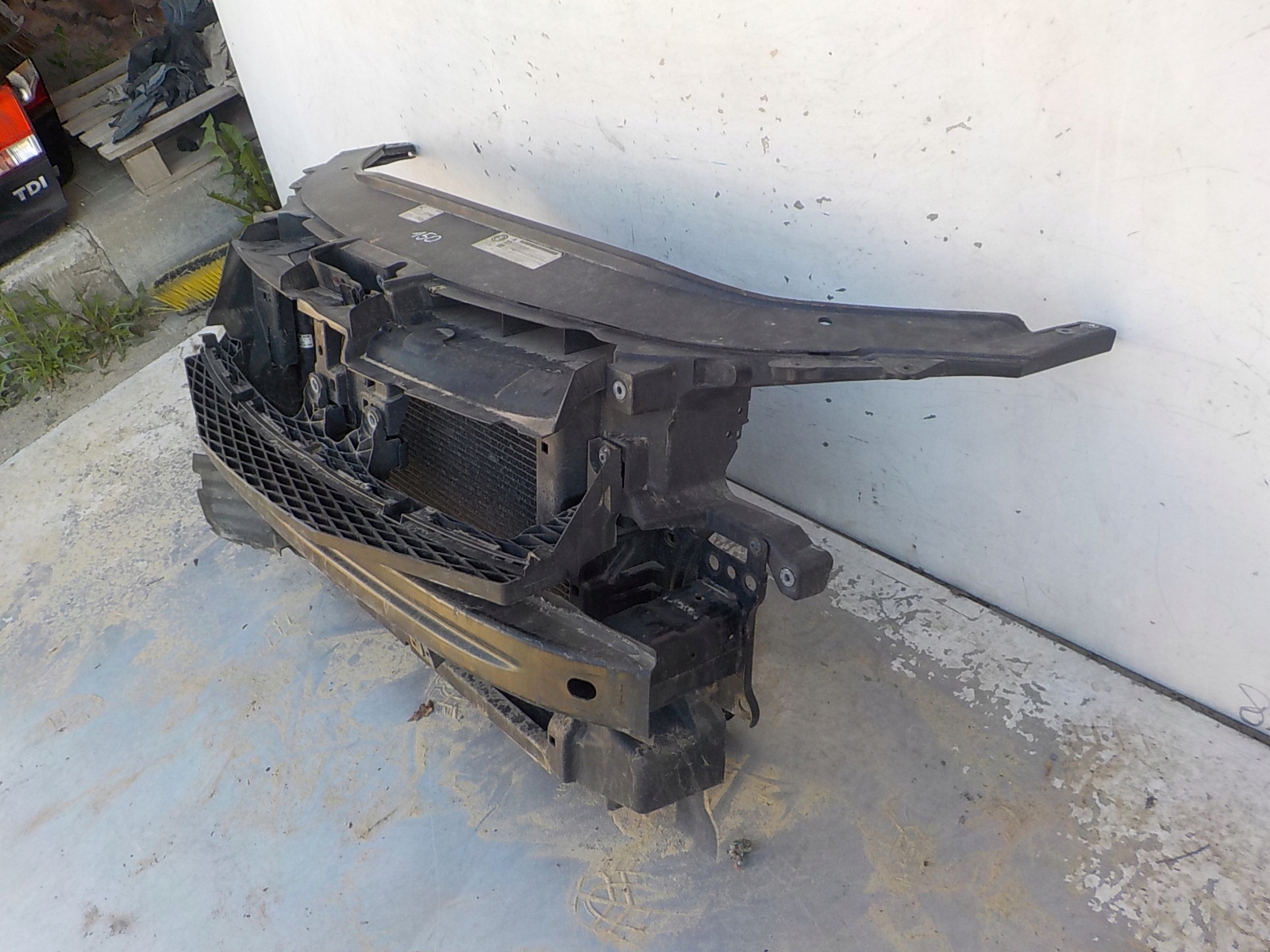 150 VOLKSWAGEN PASSAT B7 1.6 TDI support panel for radiators sider radiator