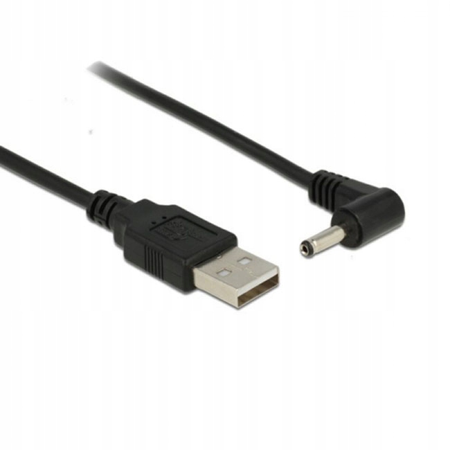 

Kabel kątowy zasilający Ładowarka Usb DC 3,5mm 5V