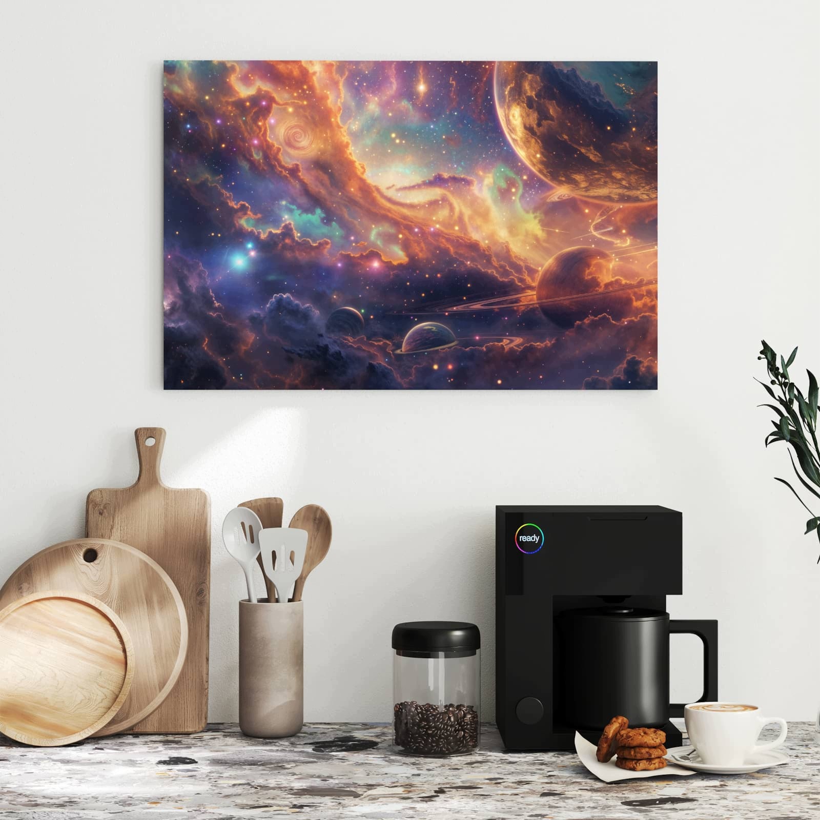 Magnetická tabule Galaxie Fantasy 60 × 40 cm