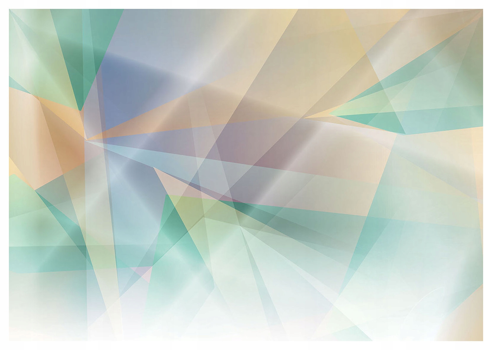 Fototapeta Geometrická abstrakce Světlo Pastel 368x254 vinylová lepidlo