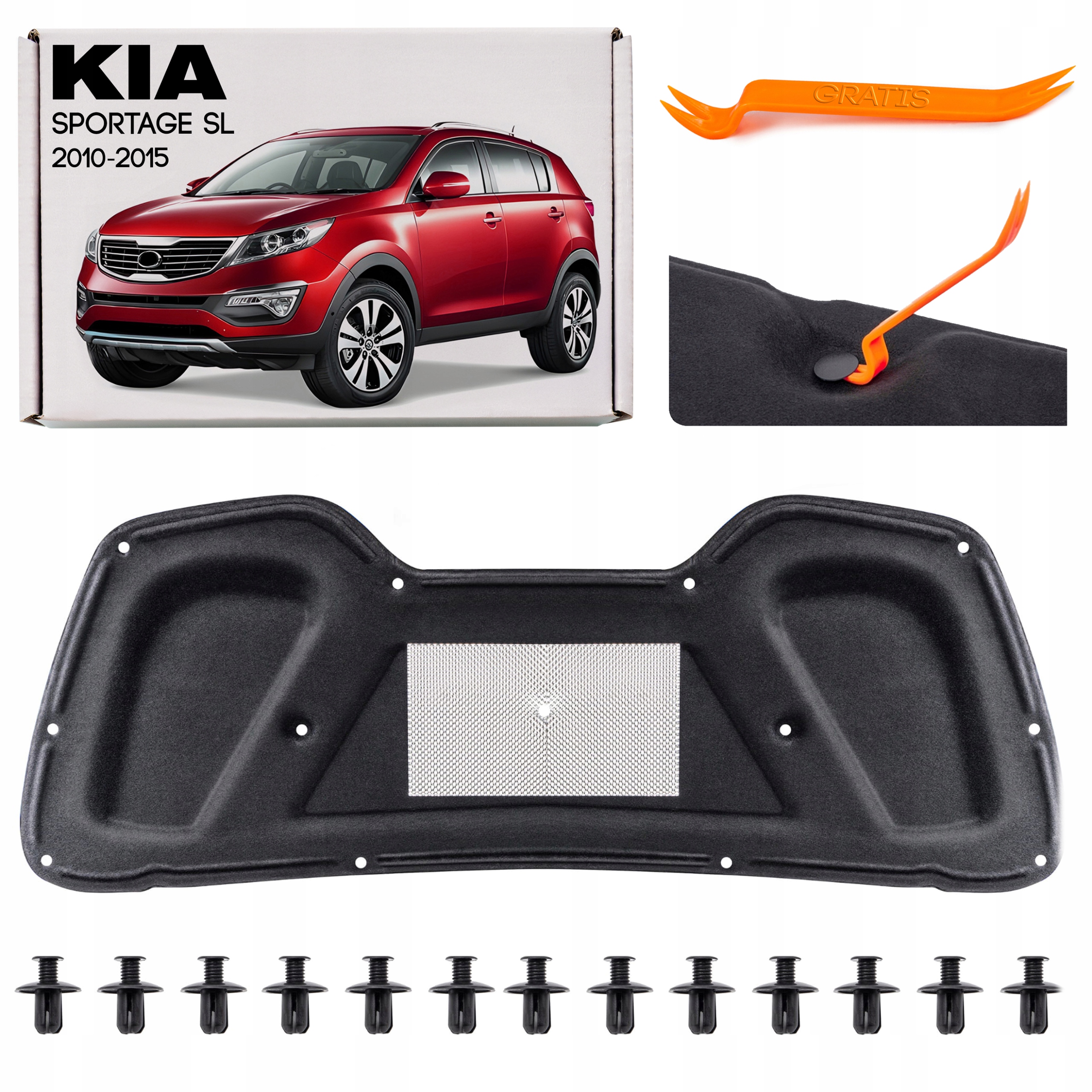 Kia Sportage III Sl 2010-2015 Tlumení Masky 811253V000 Sponky