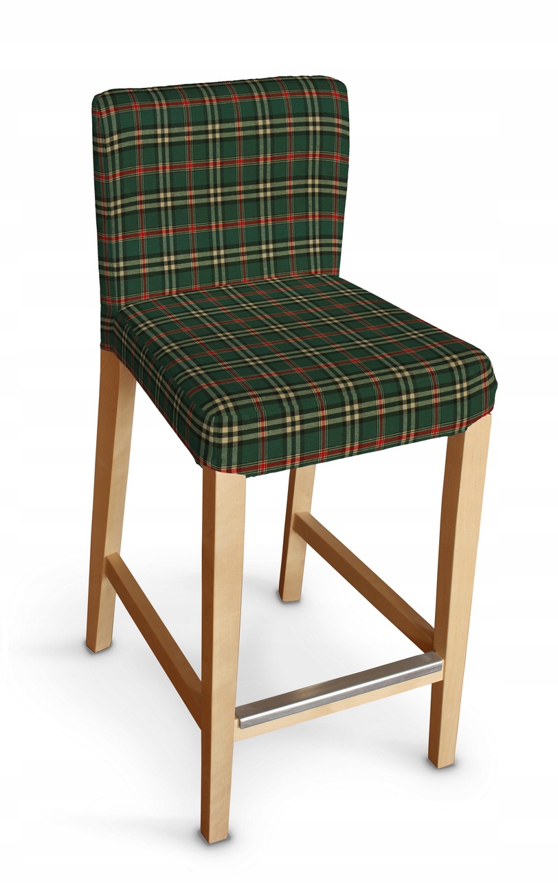 Potah na barovou židli Henriksdal krátký Ikea zelený