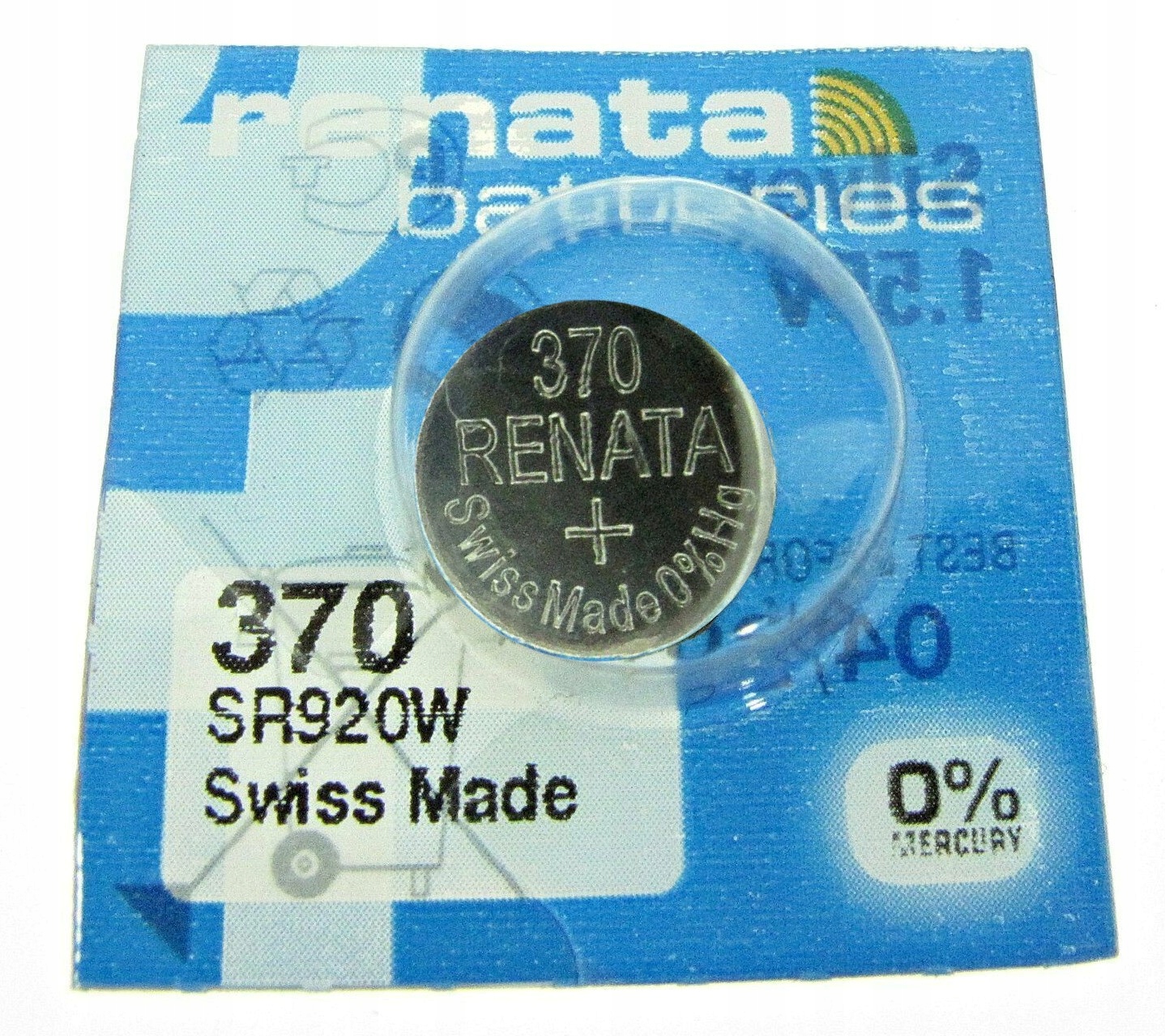

Bateria srebrowa mini Renata 370 SR920W SR69 1 szt