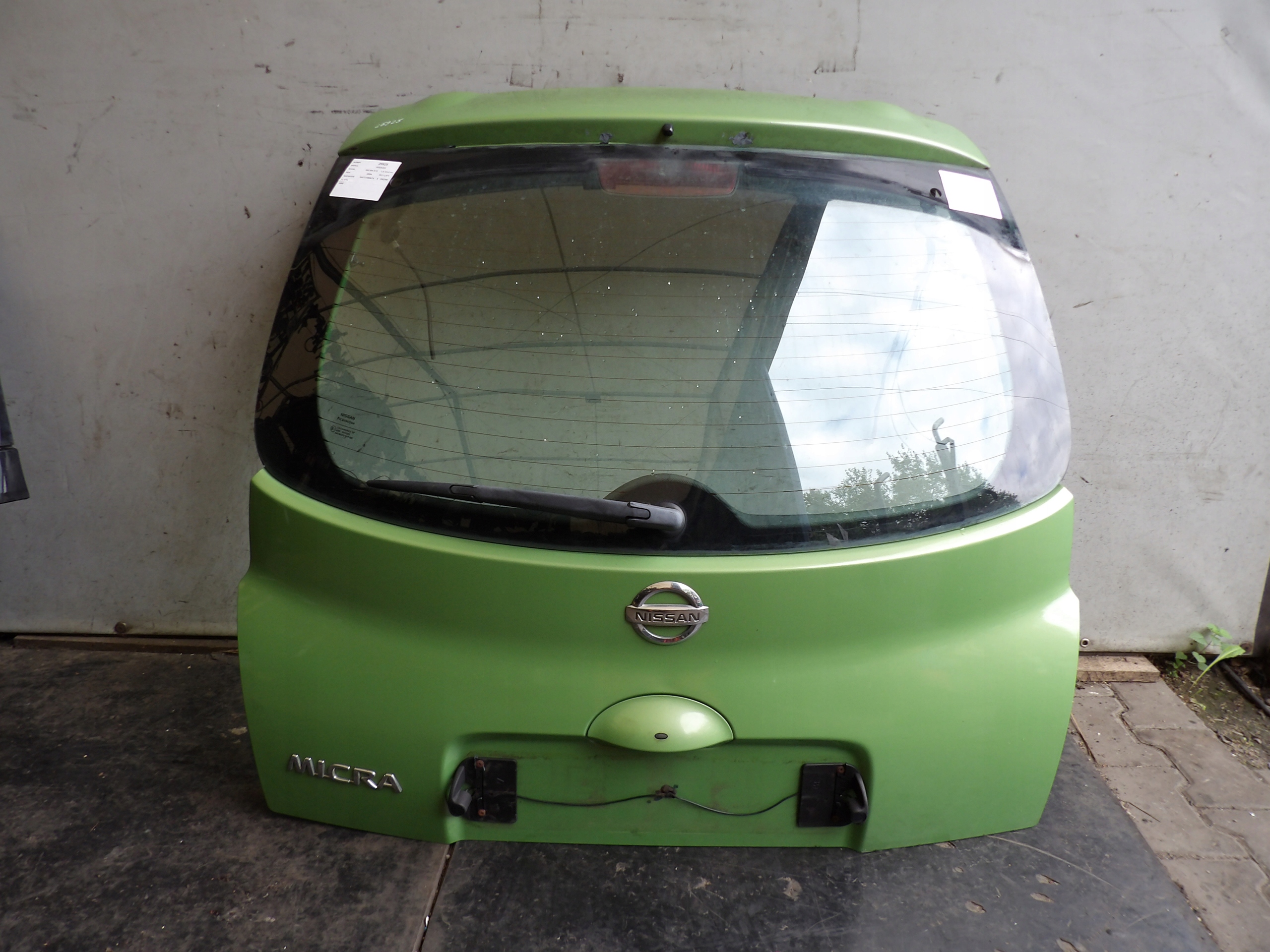 Nissan Micra K12 boot doors HB 5D lift lak. J13