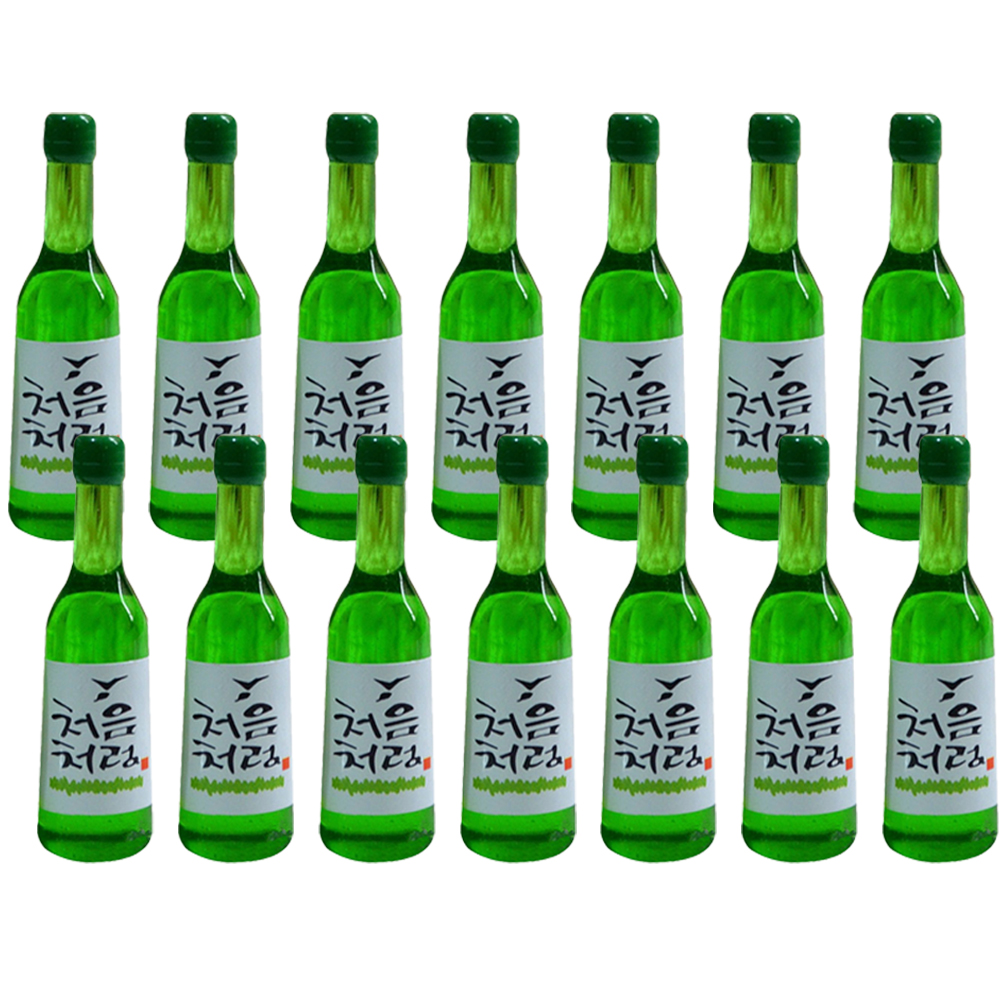 KOREAŃSKIE AKCESORIA DO BUTELEK SOJU ZABAWKI 15 SZT